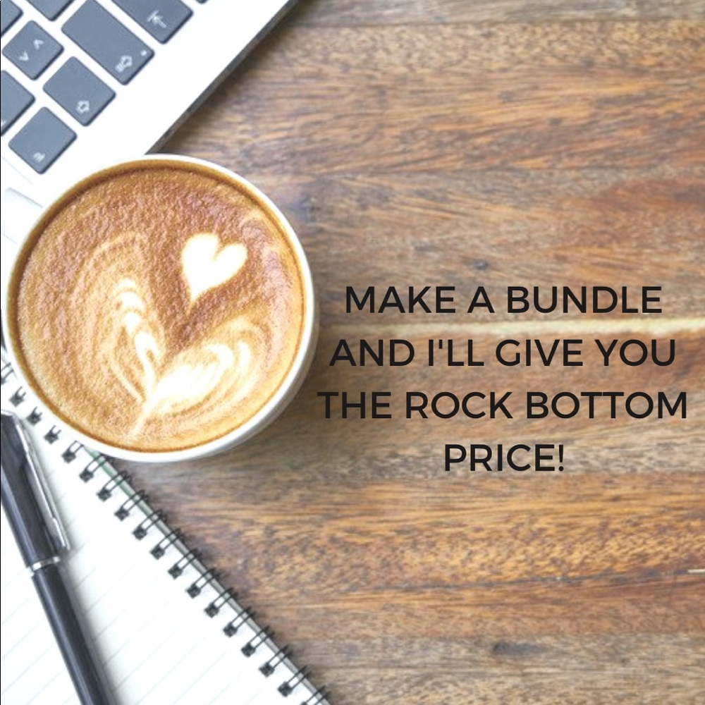 Make a bundle and I’ll give you free stuff!